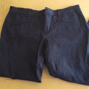 Blue with white pinstripe formal pants